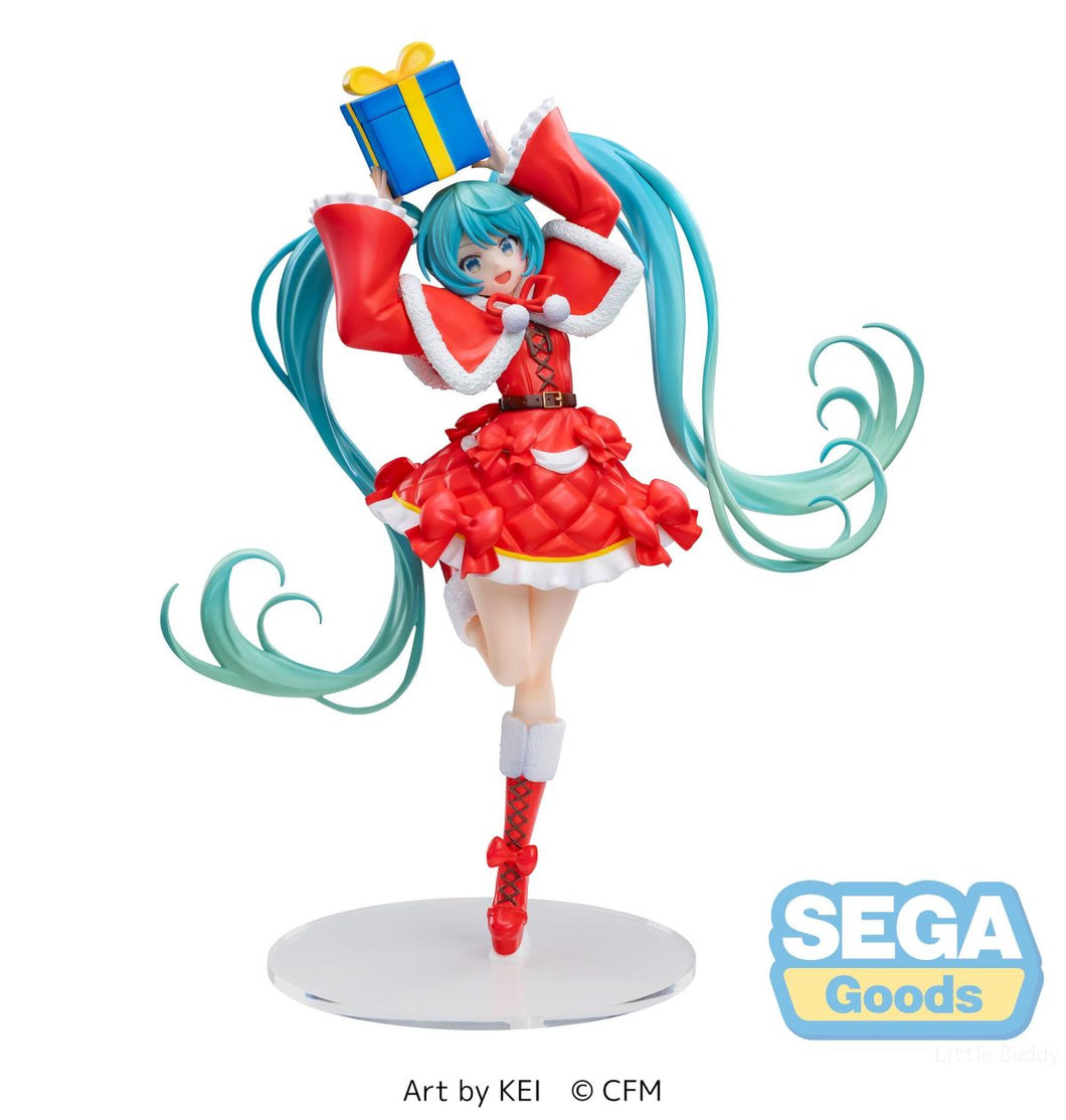 Sega USA (115-1114904) Luminasta Hatsune Miku Series Hatsune Miku Christmas 2024 FIgure 4582733434360