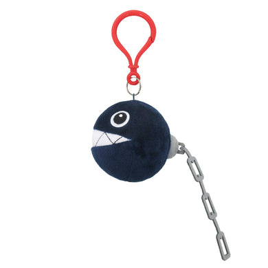 Little Buddy 1859 Super Mario Plush Dangler - Chain Chomp, 3.5