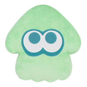 Little Buddy Splatoon 3 Series Light Blue Squid Cushion Plush, 14"