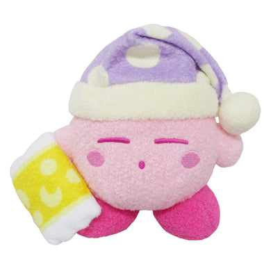 Little Buddy Muteki! Suteki! Kirby Sleep Plush, 5.5