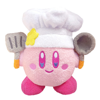 Little Buddy Muteki! Suteki! Kirby Cook Plush, 6