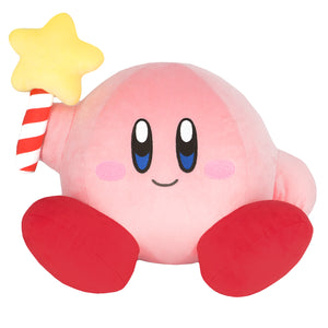 Little Buddy Kirby Adventure All Star Collection Kirby Star Rod (L) Plush, 12"