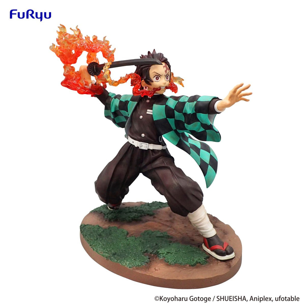 Furyu USA (AMU-SHP1165) Demon Slayer (Kimetsu no Yaiba) Exceed Creative Figure - Kamado Tanjiro