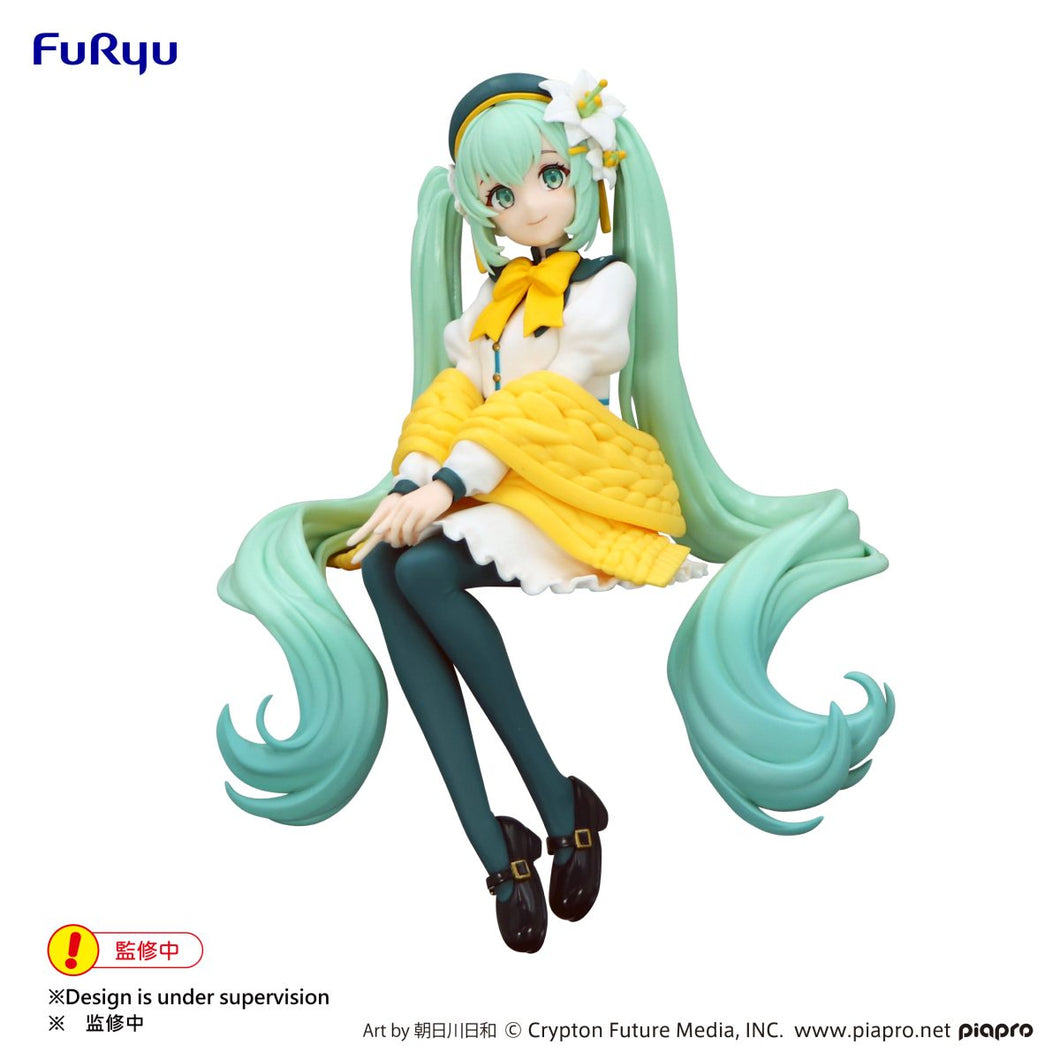 Furyu USA (AMU-SHP2000) Hatsune Miku Noodle Stopper Figure Flower Fairy Lily White Ver.