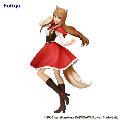 Furyu USA (AMU-SHP2213) Spice And Wolf Trio-Try-It Figure Holo Red Hood Ver.