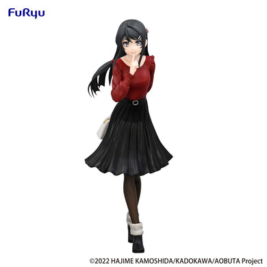 Furyu USA (AMU-SHP2214) Rascal Does Not Dream Series Trio-Try-iT Figure Mai Sakurajima Winter Outfit ver.