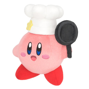 Little Buddy Kirby's Adventure All Star Collection Kirby Chef Plush, 6"