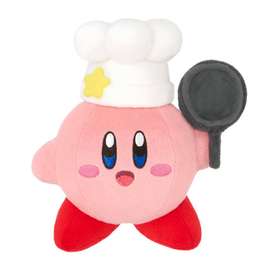 Little Buddy Kirby's Adventure All Star Collection Kirby Chef Plush, 6