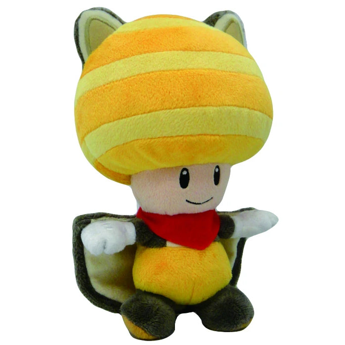 Little Buddy Super Mario Series Flying Squirrel Yellow Toad Plush, 9 – JBK  International