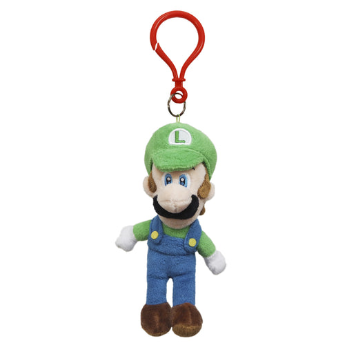 Little Buddy 1833 Super Mario Plush Dangler - Luigi, 7